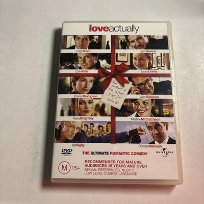 Love Actually (DVD, 2003) Colin Firth, Emma Thompson, Keira Knightley Region 4,2