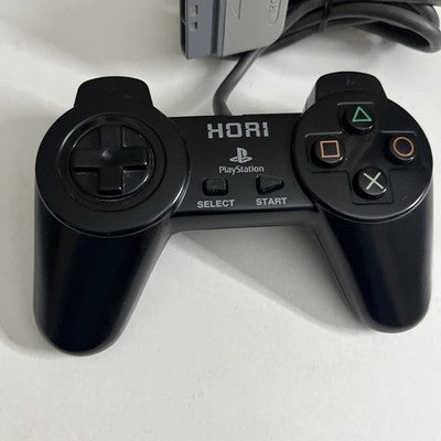 Hori Gamepad Controller SLPH 00030 Black For Sony PlayStation 1