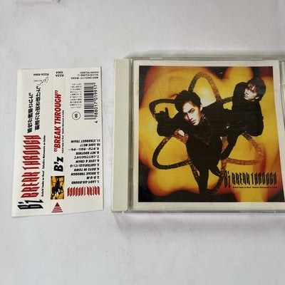 B'z – Break Through (CD, 1990) Japan Album Obi R32A-1064