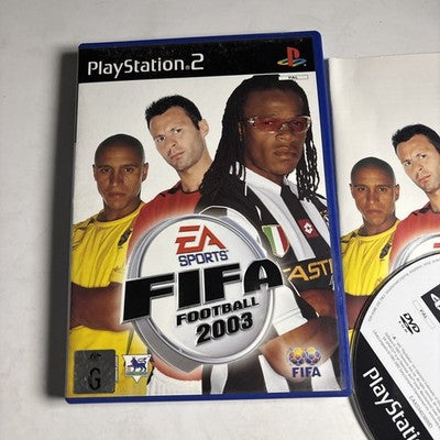 FIFA Football 2003 PS2 Sony PlayStation 2 PAL EA Sports Game  Complete