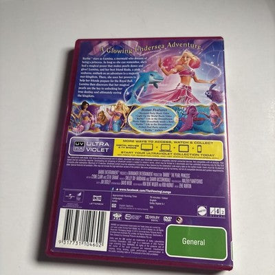 Barbie - The Pearl Princess (DVD, 2013) Region 4,2