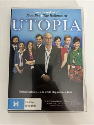 Utopia (DVD, 2013, 2-Disc) Comedy Region 4