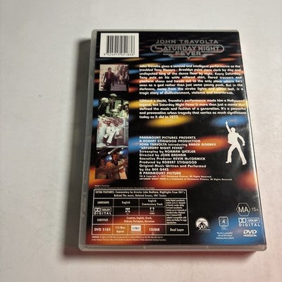 Saturday Night Fever (DVD, 1977) John Travolta Region 4