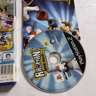 Rayman Raving Rabbids - PlayStation 2 PS2 PAL - W Manual