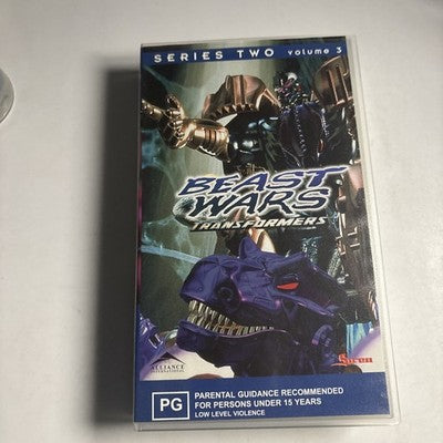 Beast Wars Transformers - Series 2 Volume 3 (VHS, 1998) PAL