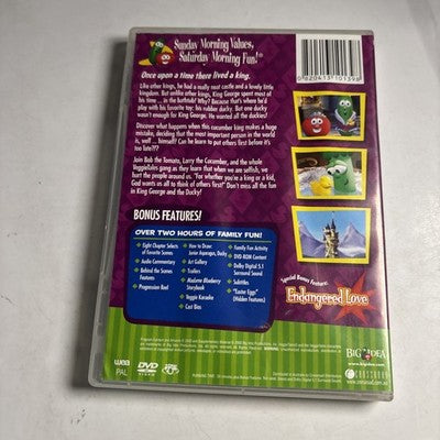 Veggie Tales - King George & The Ducky DVD All Regions