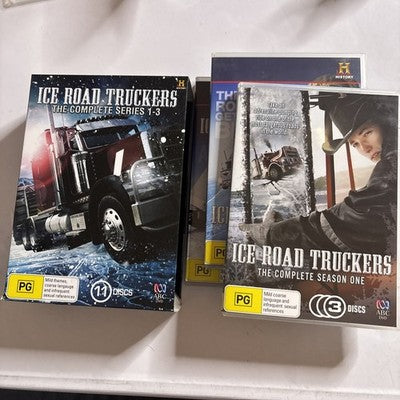 Ice Road Truckers :  Complete Series 1 2 3 (DVD, 2011, 11-Disc) Region 4