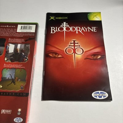 Bloodrayne Xbox Original Manual PAL