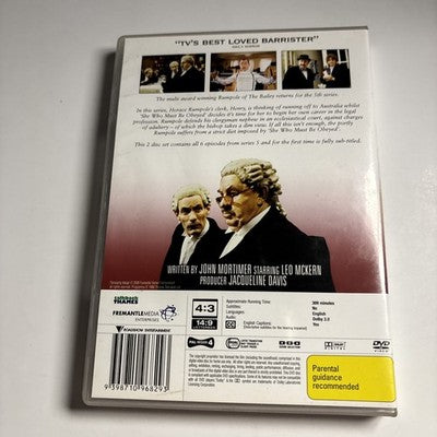Rumpole of the Bailey : Series 5 (DVD, 1985) Region 4