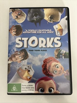 Storks (DVD, 2016) Animated Film Region 4