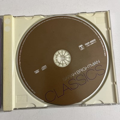 Sarah Brightman – Classics (CD, 2001) Japan Bonus Track TOCP-65933