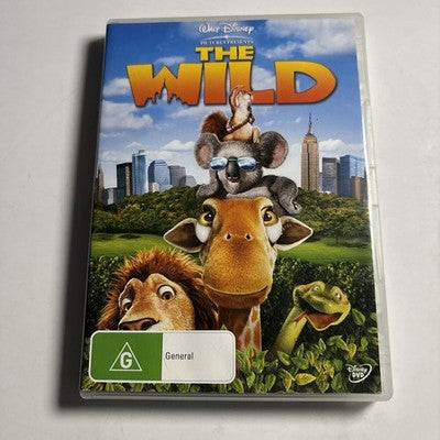The Wild (DVD, 2006) Kiefer Sutherland, William Shatner, Disney Region 4