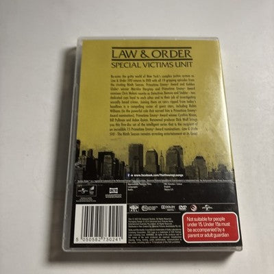 Law and Order - Special Victims Unit : Season 9 (Box Set, DVD, 2007) Region 4,2
