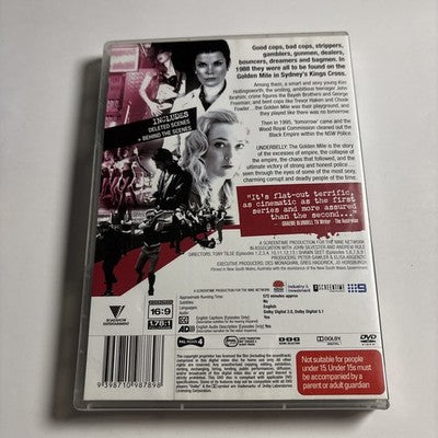 Underbelly - The Golden Mile (DVD, 2010) Region 4