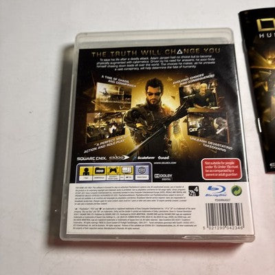 Deus Ex: Human Revolution - PS3 Game in Case w/ Manual