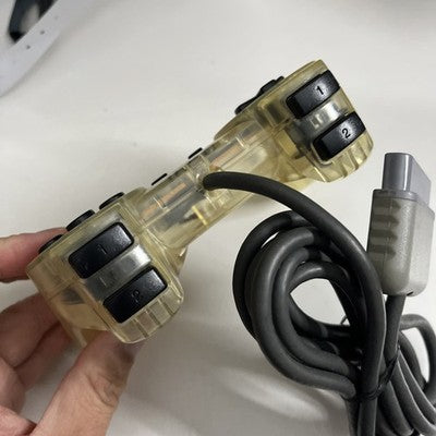 Hori Gamepad Controller Clear SLPH 00029 For Sony PlayStation 1