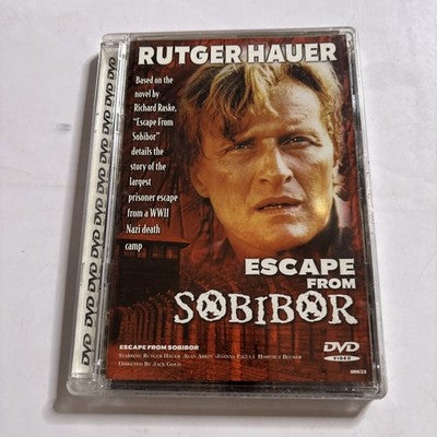 Escape from Sobibor (DVD, 1987) Rutger Hauer All Regions