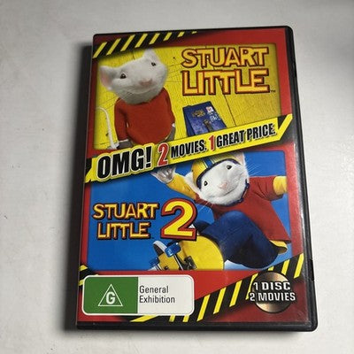 Stuart Little / Stuart Little 2 (DVD, 2011) Region 4 NEW