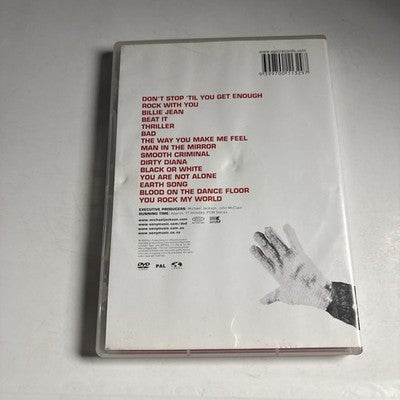 Michael Jackson: Number Ones (DVD, 2003) Region 4