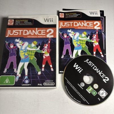 Just Dance 2 - Nintendo Wii Complete With Manual PAL