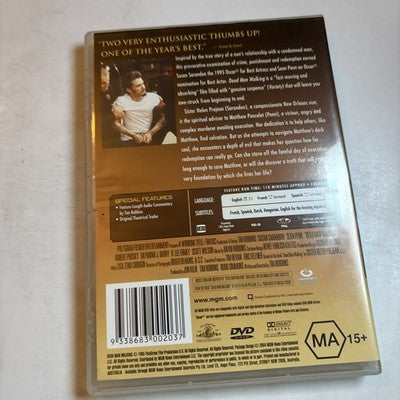 Dead Man Walking (DVD, 1995) Susan Sarandon, Sean Penn Region 4