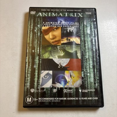 Animatrix (DVD, 2003) Region 4