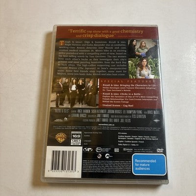 Rizzoli & Isles : Season 1 (DVD, 2010) Region 4 NEW