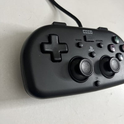 Hori PS4 Mini Gamepad PlayStation Wired Controller With Turbo Rapid Fire PS4-099