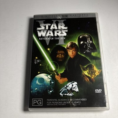 Star Wars - Episode VI  -Return of the Jedi (DVD, 1983) Region 4