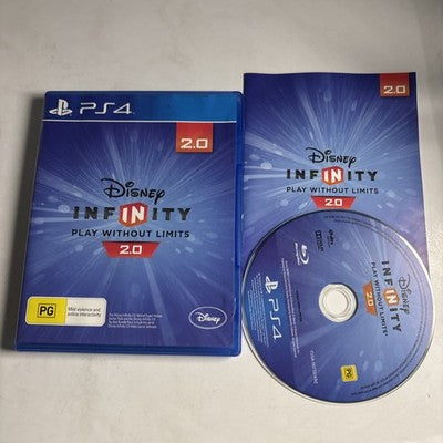 Disney Infinity 2.0 Game PS4 PlayStation 4 Complete With Manual