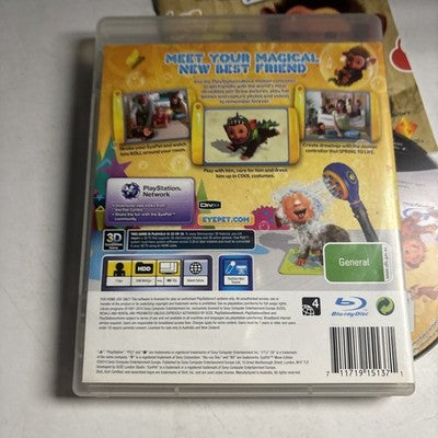 EyePet Move Edition Sony PS3 Manual