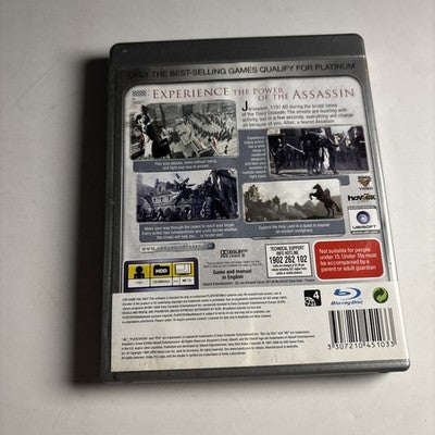 Assassin's Creed Platinum Sony PlayStation 3 (PS3) game