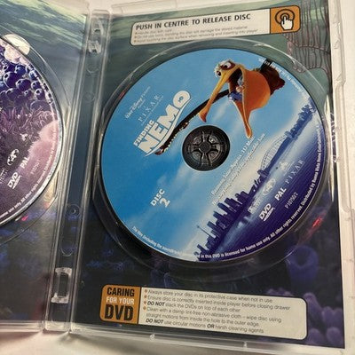 Finding Nemo (DVD, 2003) Ellen DeGeneres, Geoffrey Rush Region 4