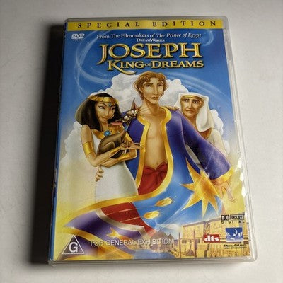 Joseph King Of Dreams (DVD, 2003) Region 4