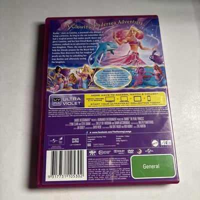 Barbie - The Pearl Princess (DVD, 2014) Region 4,2