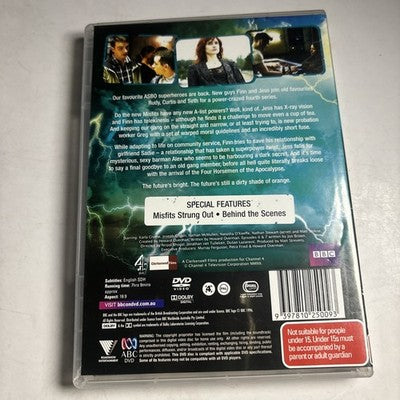 Misfits : Series 4 (DVD, 2012) Region 4 NEW