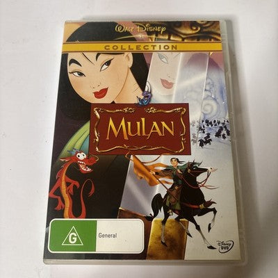 Mulan (DVD, 1998) Disney Animation Region 4 NEW