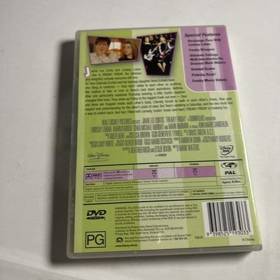 Freaky Friday (DVD, 2003) Jamie Lee Curtis, Lindsay Lohan Region 4