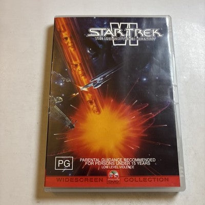 Star Trek VI - The Undiscovered Country (DVD, 1991) William Shatner Region 4