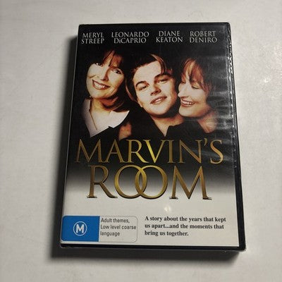 Marvin's Room (DVD, 1996) Leonardo DiCaprio Region 4 *New Sealed*