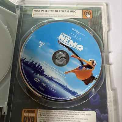 Finding Nemo (Collector's Edition, DVD, 2003, 2-Disc) Disney Pixar Region 4