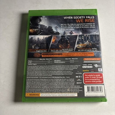 Tom Clancy's The Division Xbox One Game