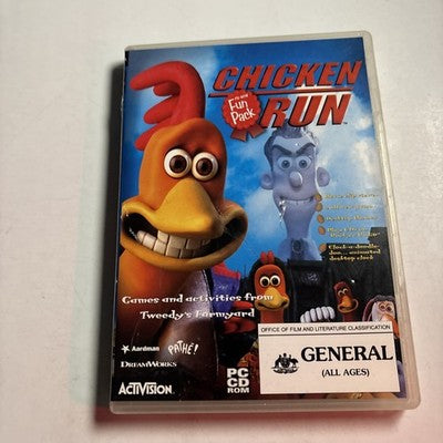 Chicken Run PC Windows CD-ROM Game