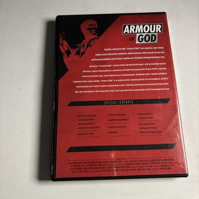 Armour of God (DVD 1986) Jackie Chan, Rosamund Kwan, Alan Tam,  Region 4