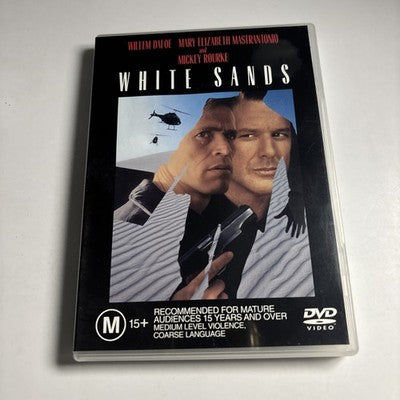 White Sands (DVD, 1992) Mickey Rourke, Willem Dafoe Region 4