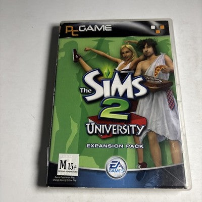 The Sims 2 University Expansion Pack PC CD-ROM Microsoft Windows