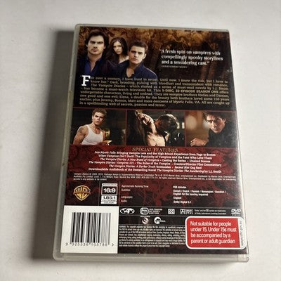 Vampire Diaries : Season 1 (DVD, 2009) Region 4