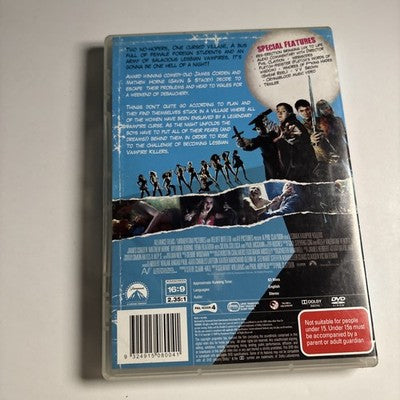 Lesbian Vampire Killers (DVD, 2009) James Corden Region 4