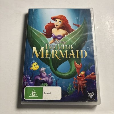 The Little Mermaid (DVD, 1989) Disney Region 4