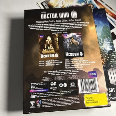 Doctor Who : Series 7 : Part 1 & 2 (DVD, 2011, 5-Disc) Region 4